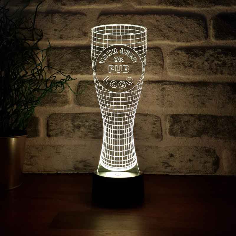 3D Beer Glass Led Table Lamp