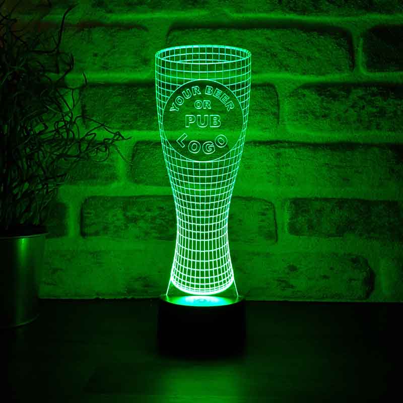 3D Beer Glass Led Table Lamp