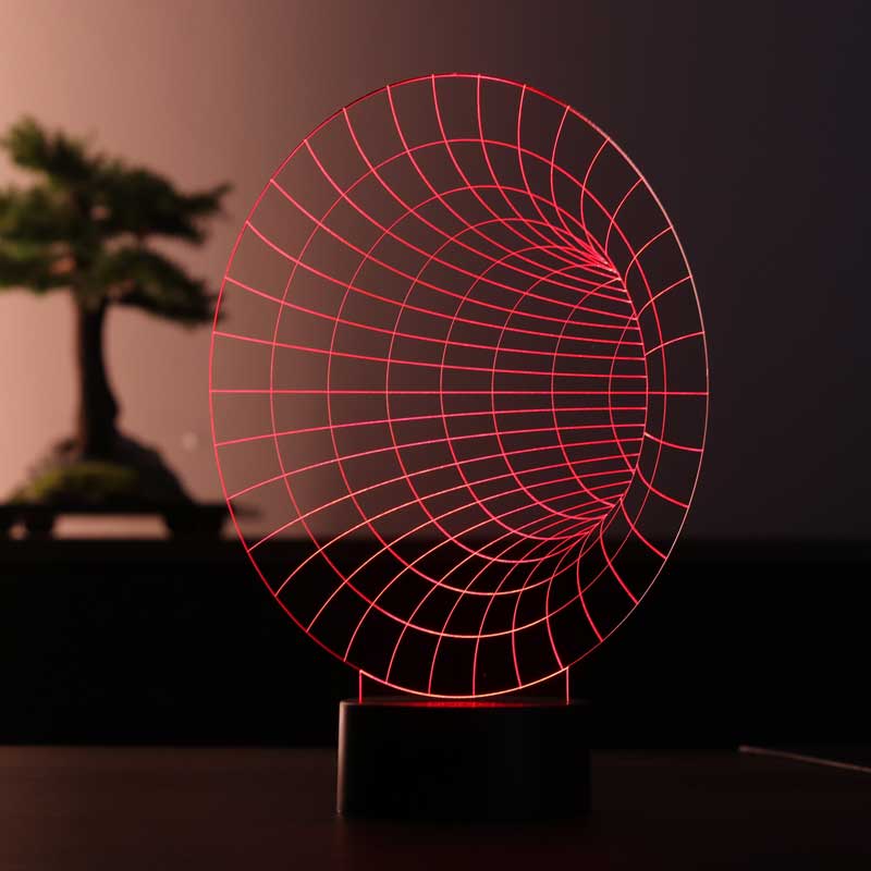 3D Black Hole Led Table Lamp