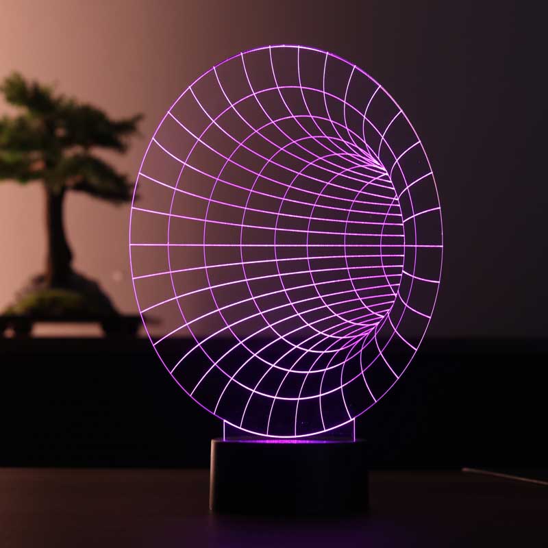 3D Black Hole Led Table Lamp