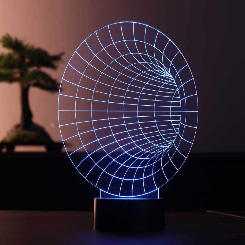 3D Black Hole Led Table Lamp