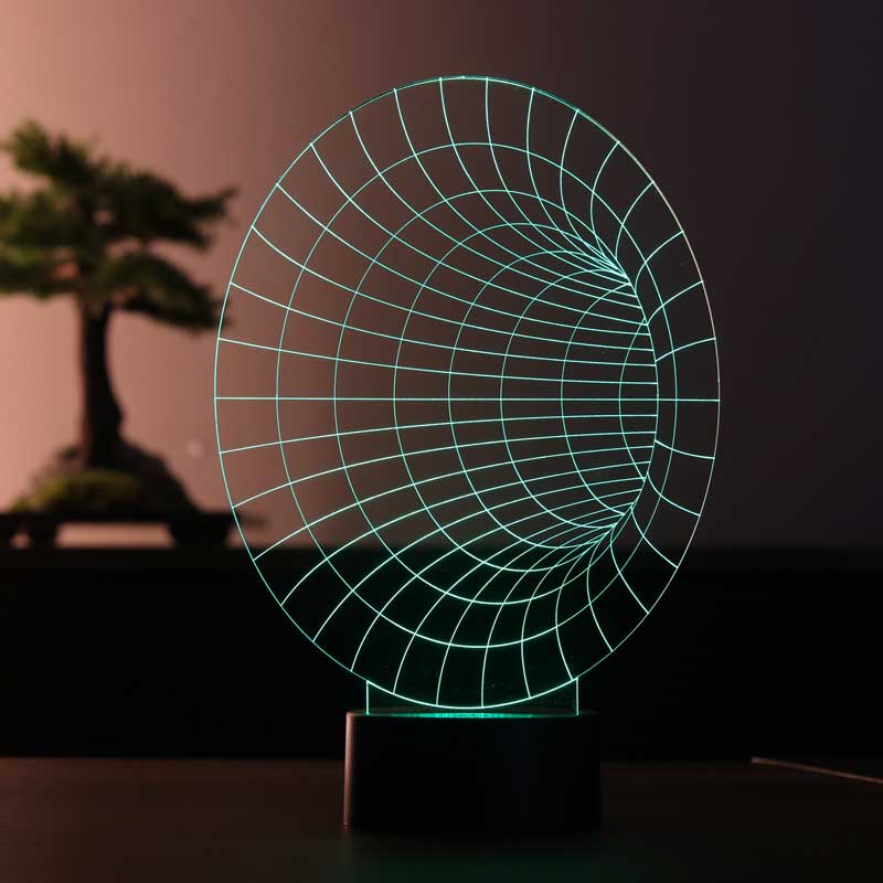 3D Black Hole Led Table Lamp