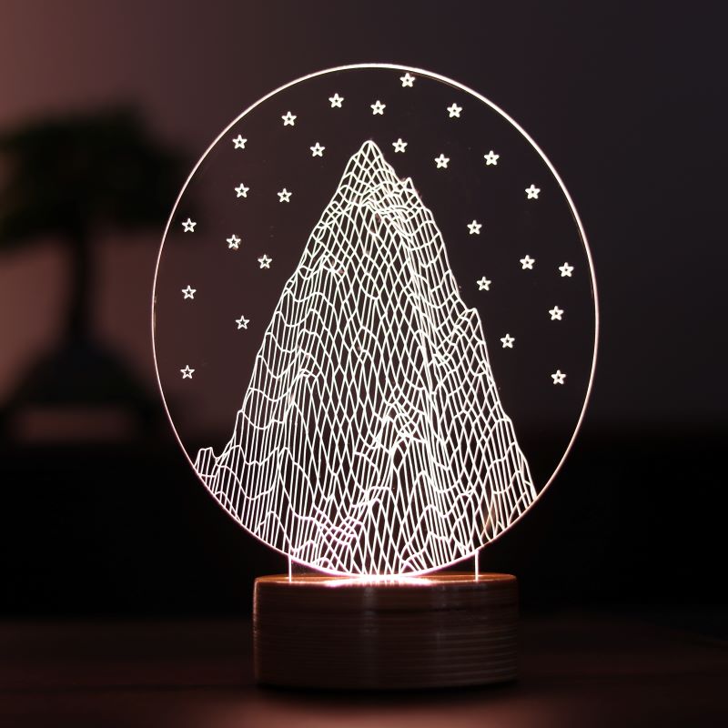 Night Light 3D Iceberg Lamp