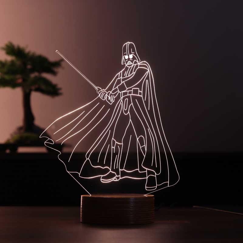3D Darth Vader Geschenk Led Lampe