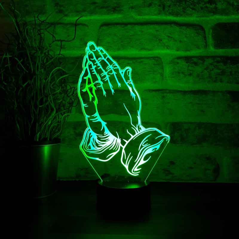 3D Gebet Led Tischleuchte