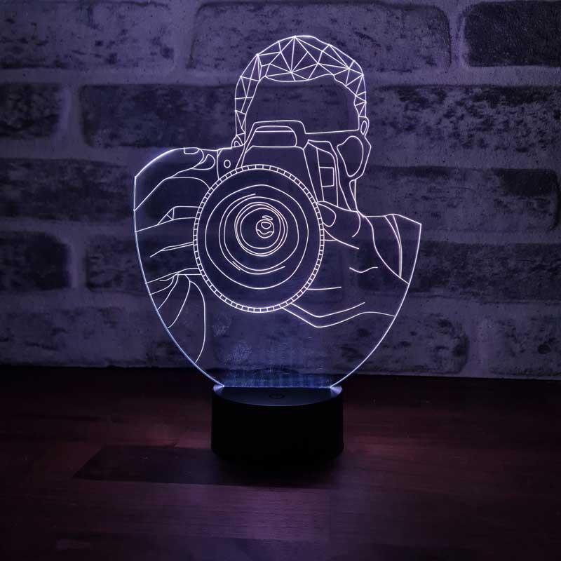 Fotografin LED Tischlampe