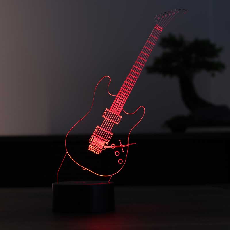 Gitarren-LED-Tischlampe
