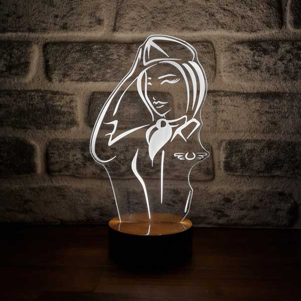 3D Hostess Led Table Lamp