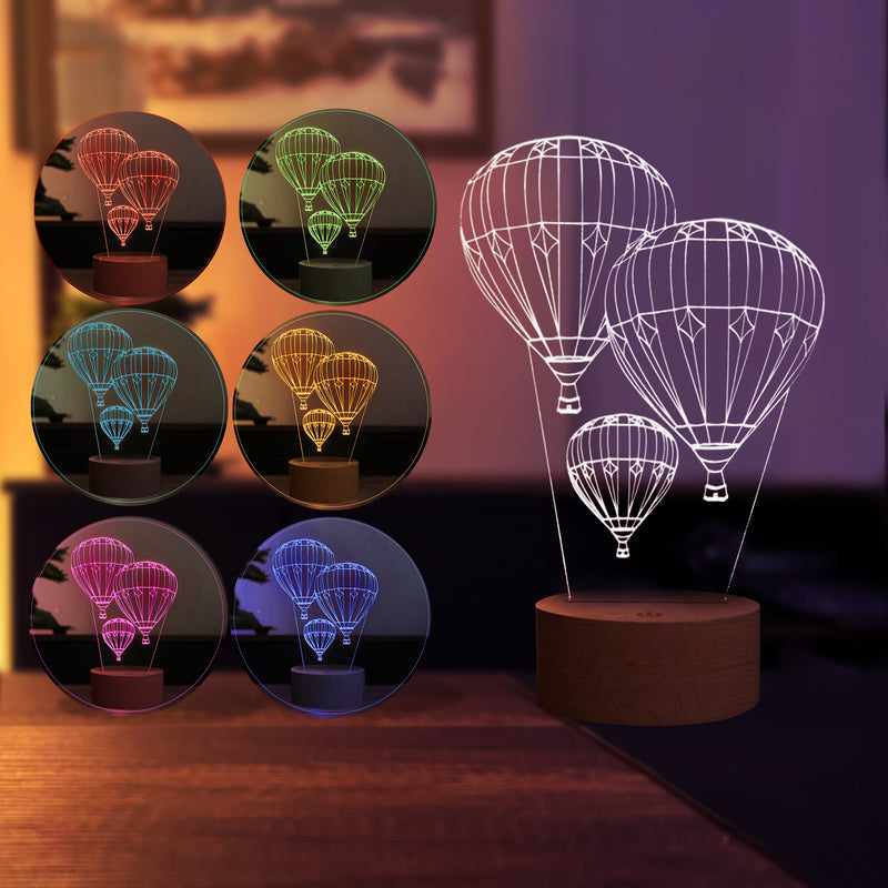 Lámpara de mesa de regalo 3D Cappadocia