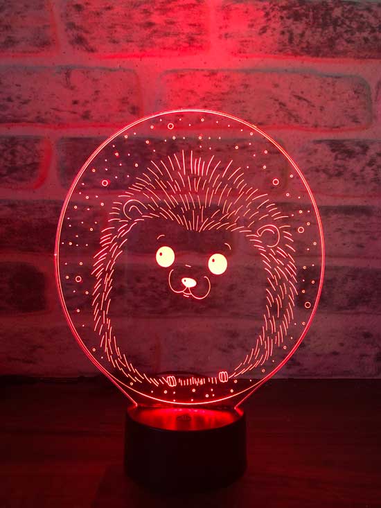 Hedgehog LED Table Lamp