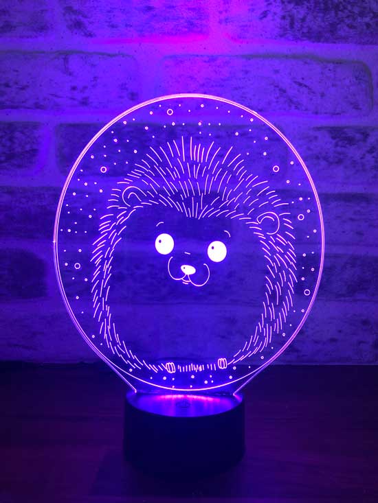 Hedgehog LED Table Lamp