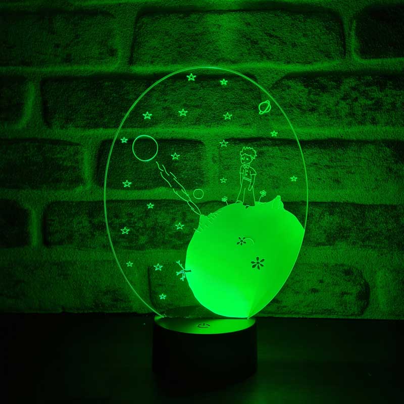 Kleine Prinz-LED-Tischlampe