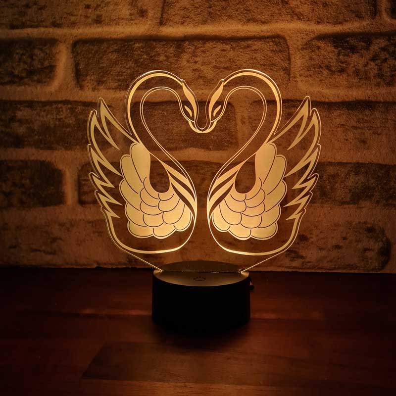 Swans Led Table Lamp