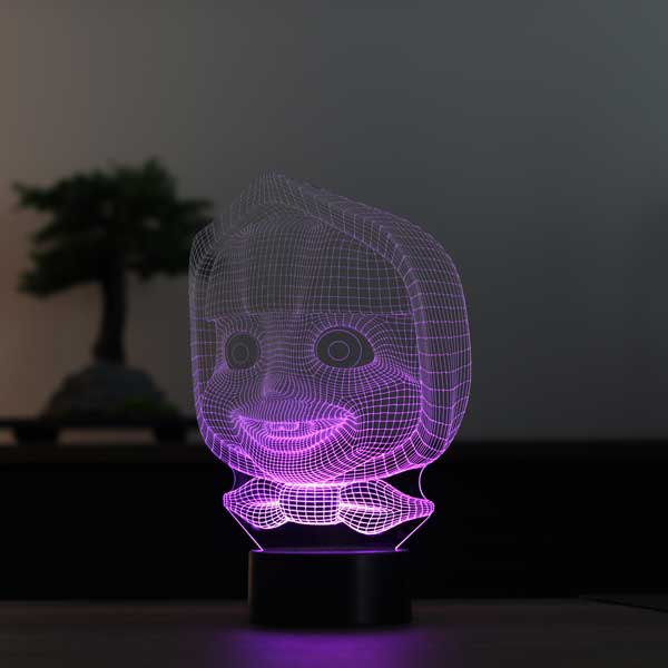 3D Tong LED Lampe