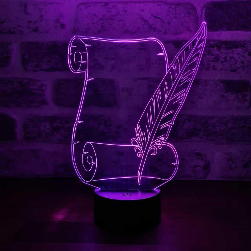 3D Letter Led Lamp