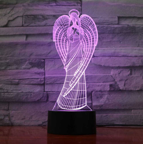 3D ملاك الصمام الجدول مصباح