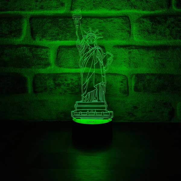 3D Liberty Statue Lamp