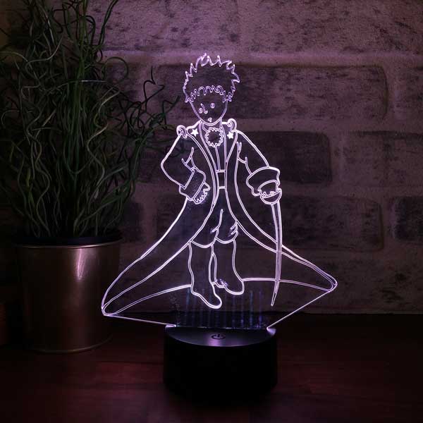 3-D Prince LED Lamp