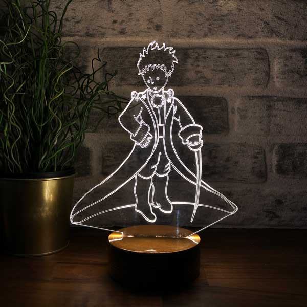 Küçük Prens Figürlü Dekoratif Hediye Led Masa Lambası | BYLAMP