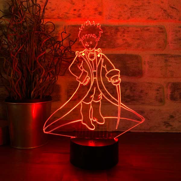 3-D Prince LED Lamp