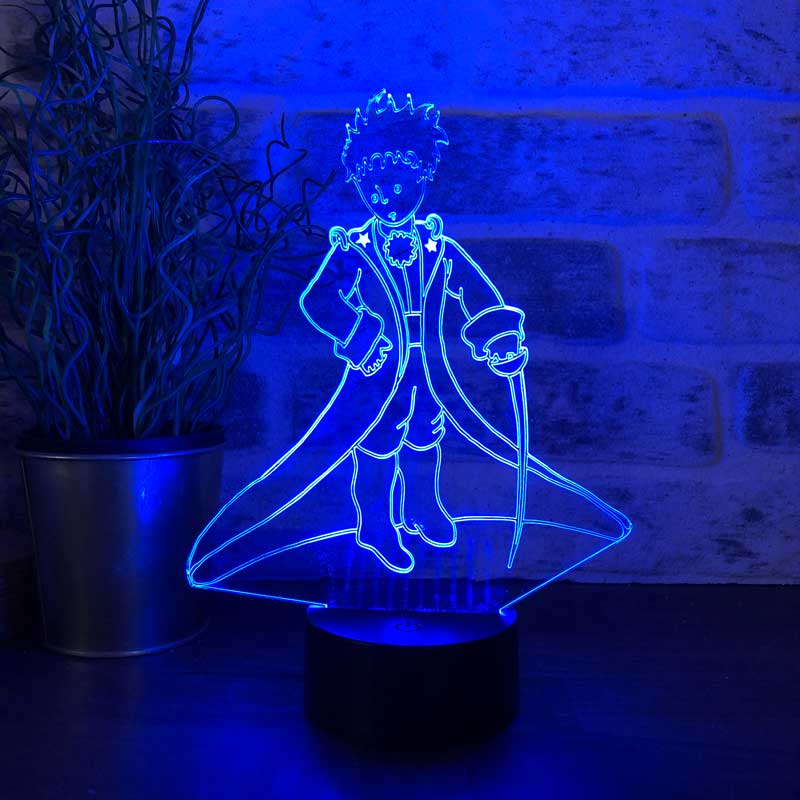 3-D Prince LED Lamp