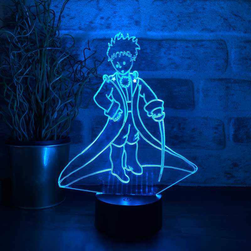 3-D Prince LED Lamp