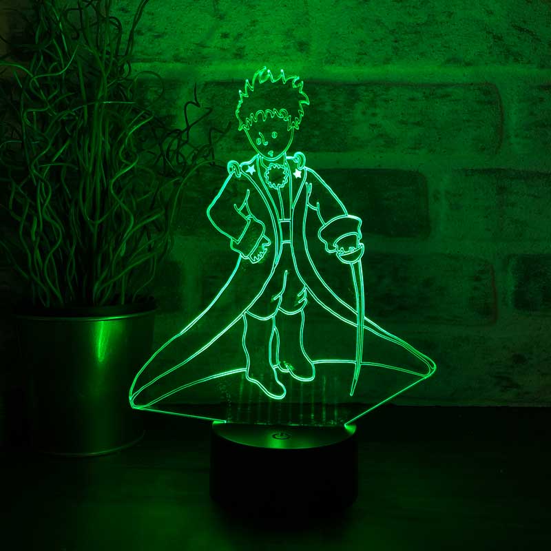 3-D Prince LED Lamp