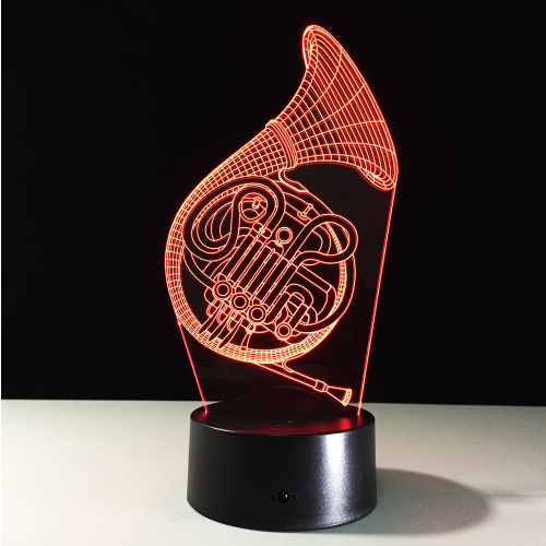 Saksafon Figürlü Dekoratif Hediye Led Masa Lambası | BYLAMP