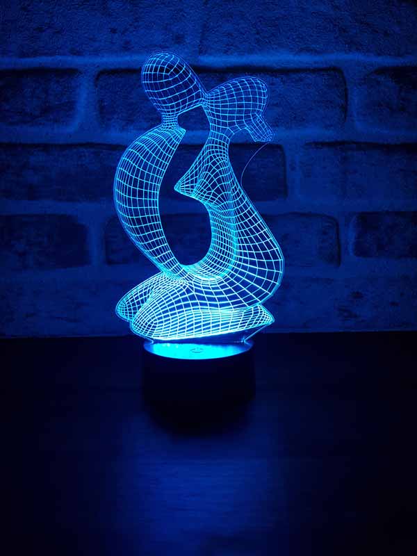 3D Valentines Gift Night Light