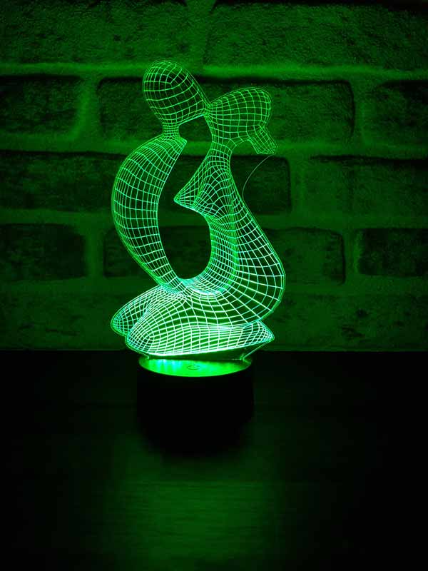 3D Valentines Gift Night Light