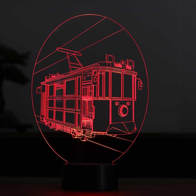 3-D Taksim Tunnel LED Lamp