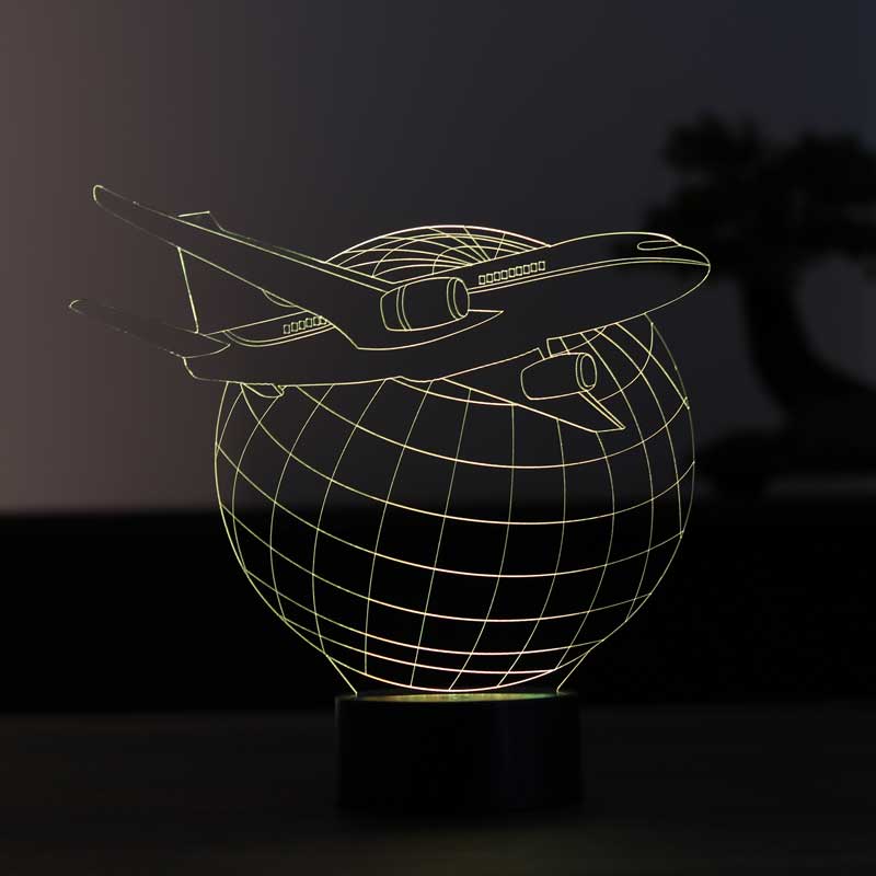 3D Aircraft Led Lamp