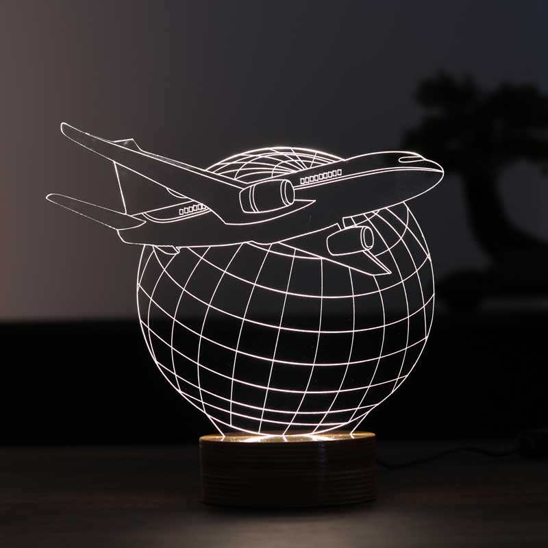 3D Aircraft Led Lamp