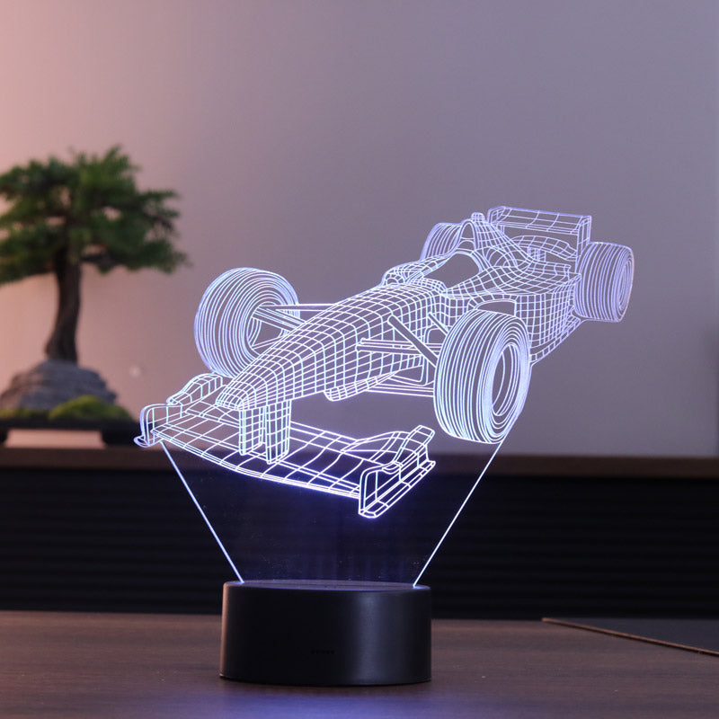 Racing Car Figured Decorative Gift Led Table Lamp | BYLAMP