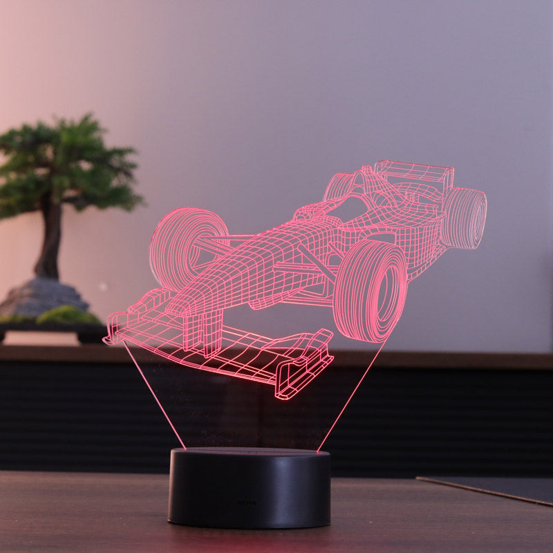 Racing Car Figured Decorative Gift Led Table Lamp | BYLAMP