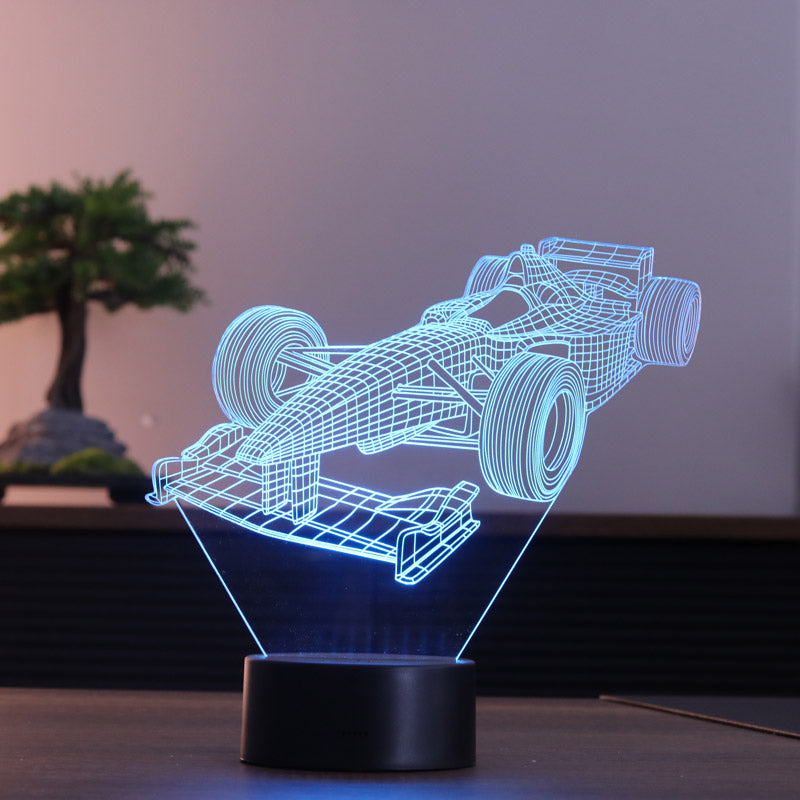 Racing Car Figured Decorative Gift Led Table Lamp | BYLAMP