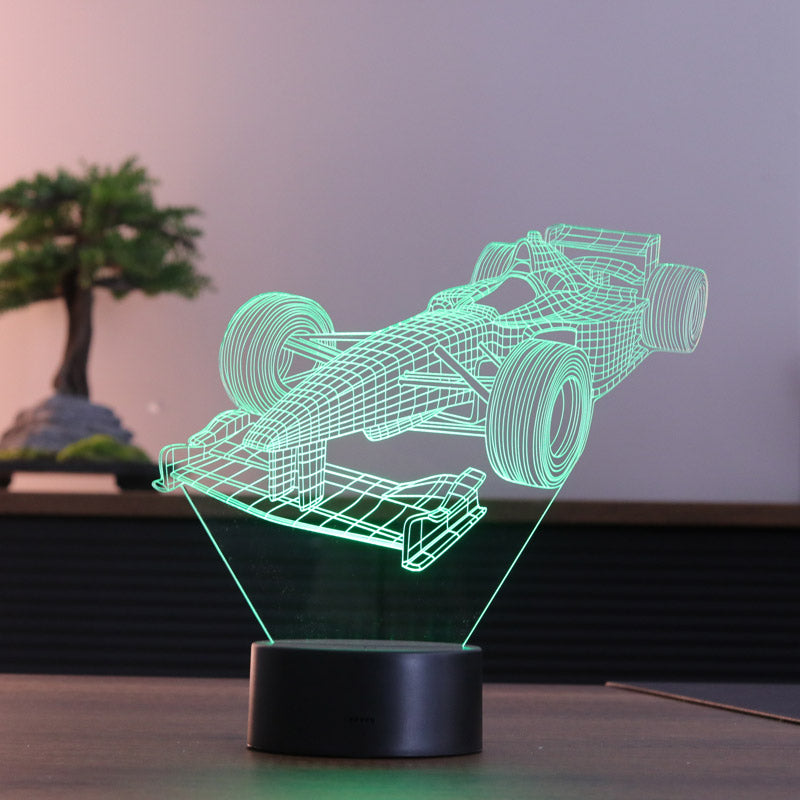 Racing Car Figured Decorative Gift Led Table Lamp | BYLAMP