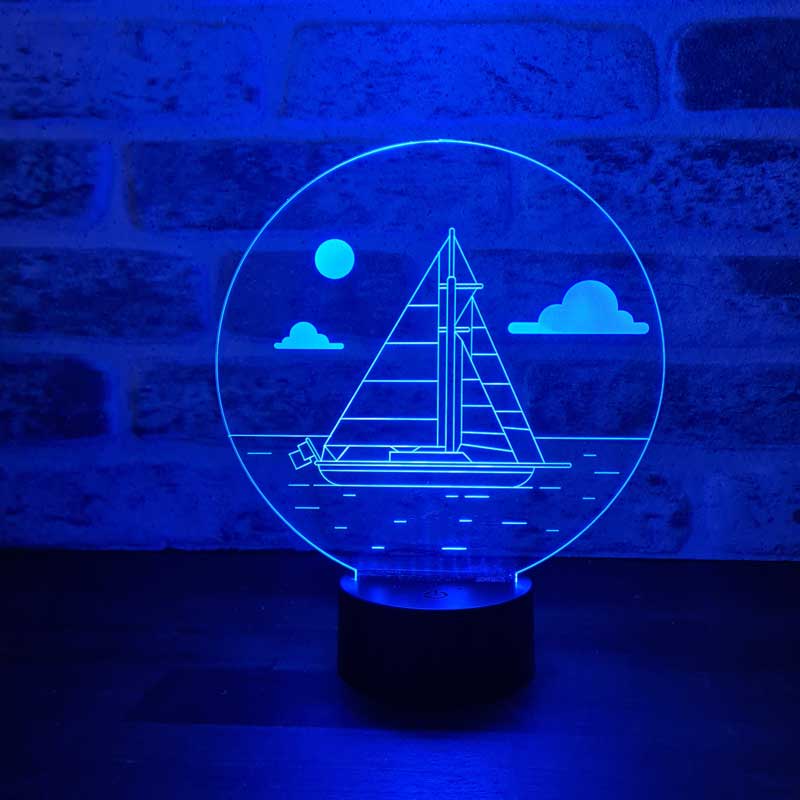 Segeln-Cloud-LED-Tischlampe