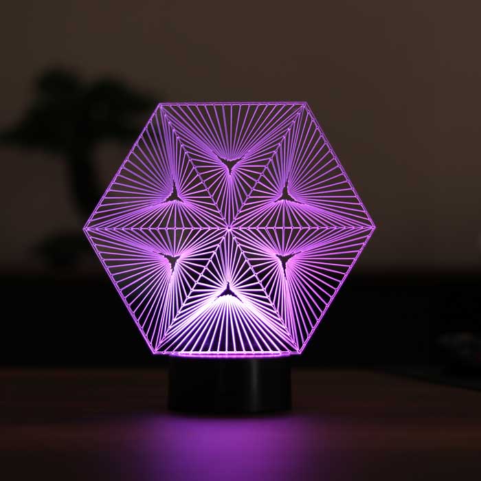 3D Star Rearing Lamp