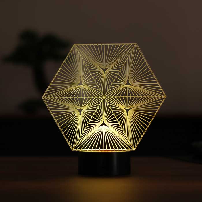 3D Star Rearing Lamp