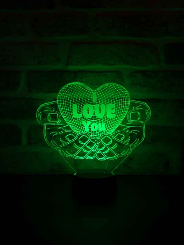 Gift Led Lamp for 3D Lover