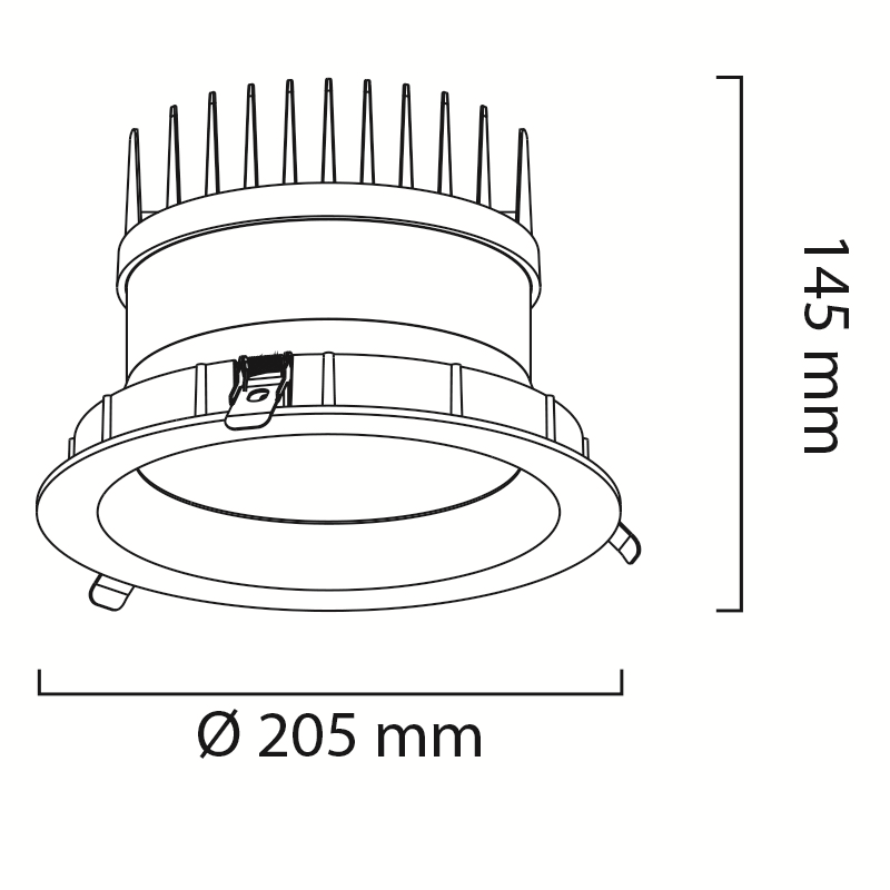 36 Watt COB Led Store Fixtures