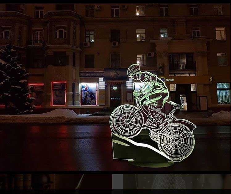 3D Bicycle Lamp