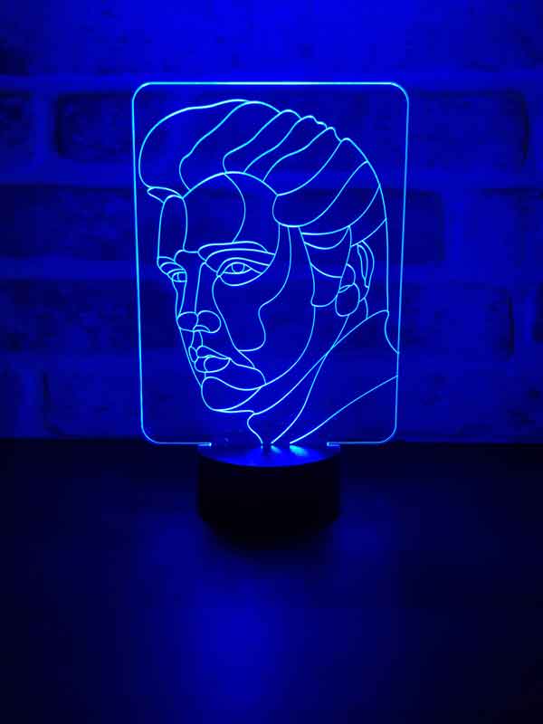 3D Elvis Presley Led Nachtlicht