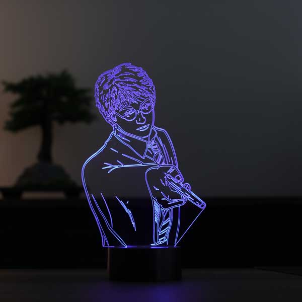 3D Harry Potter LED Lamp