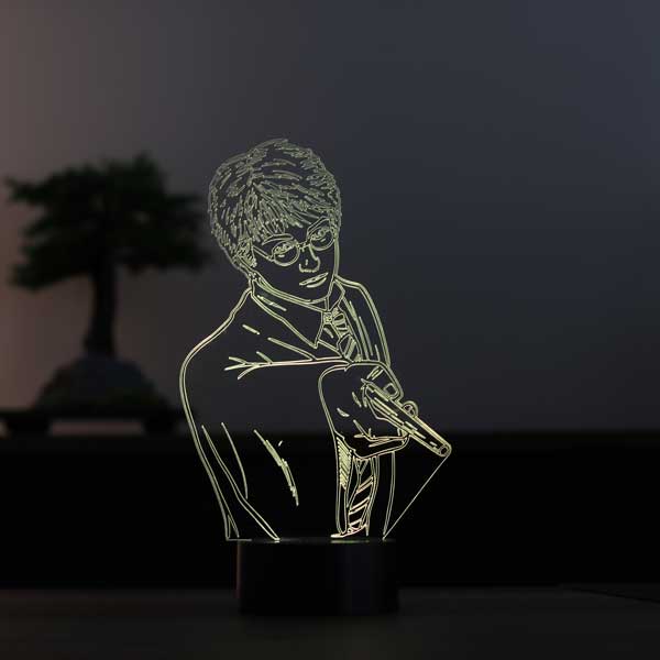 3D Harry Potter LED Lamp