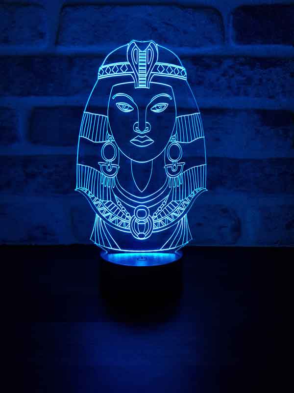 Lámpara de mesa led Cleopatra