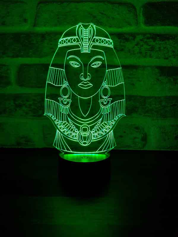 Lámpara de mesa led Cleopatra