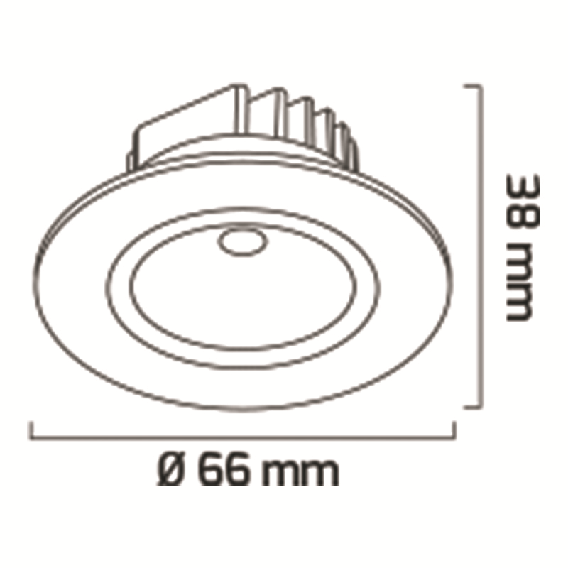 3 Watt COB Ledli Armatürler