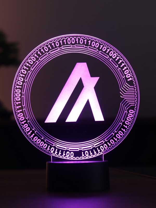 Algorand Algocoin Figured Decorative Gift Led Table Lamp | BYLAMP